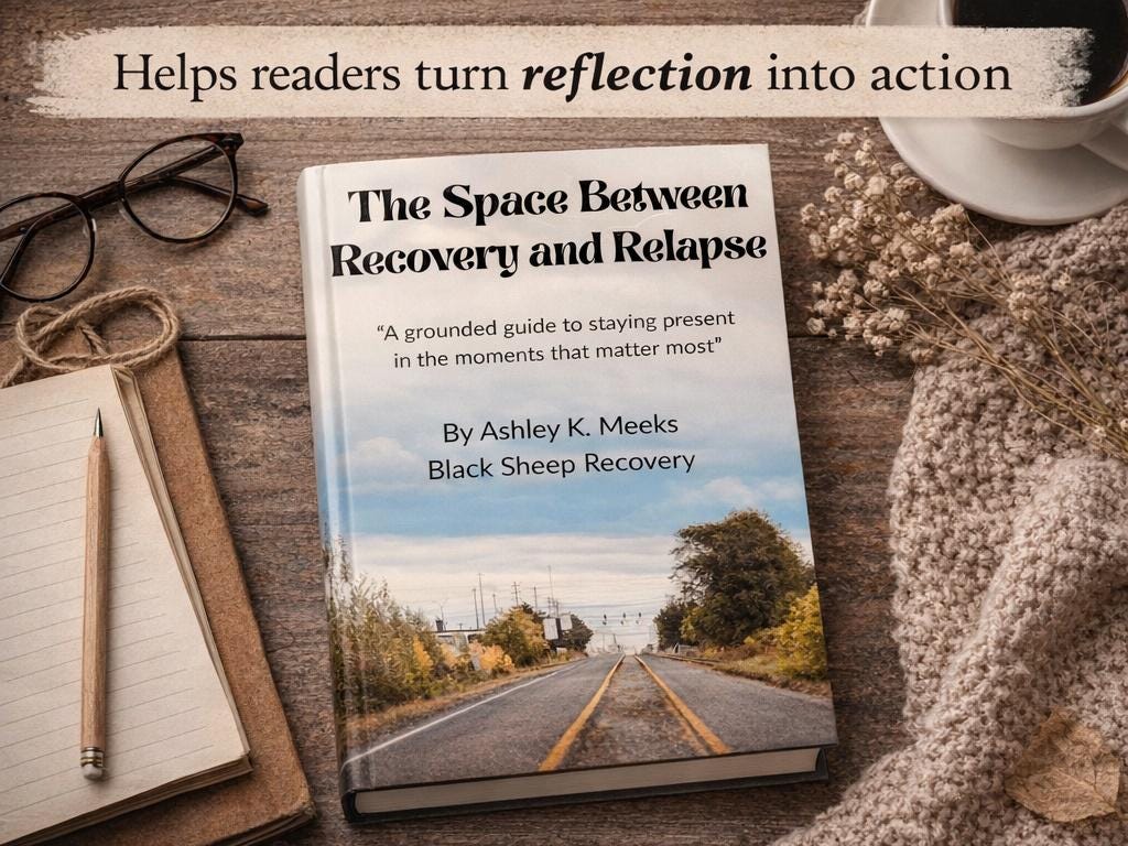 Addiction Recovery Workbook | Sobriety Reflection Guide (Digital PDF)