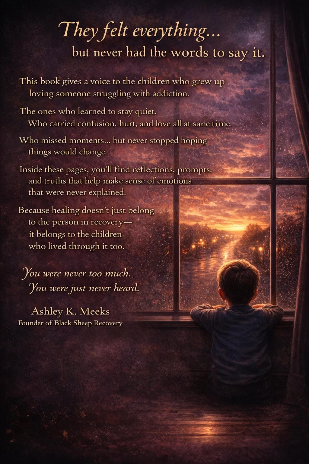 Children of Addiction Workbook | Healing Journal for Kids Recovery Support