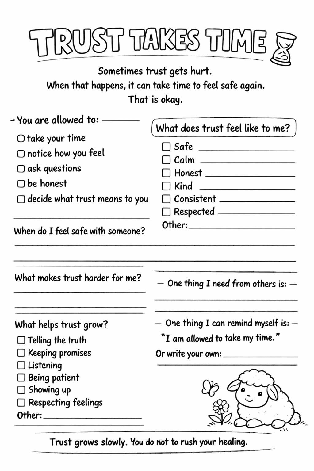 Children of Addiction Workbook | Healing Journal for Kids Recovery Support