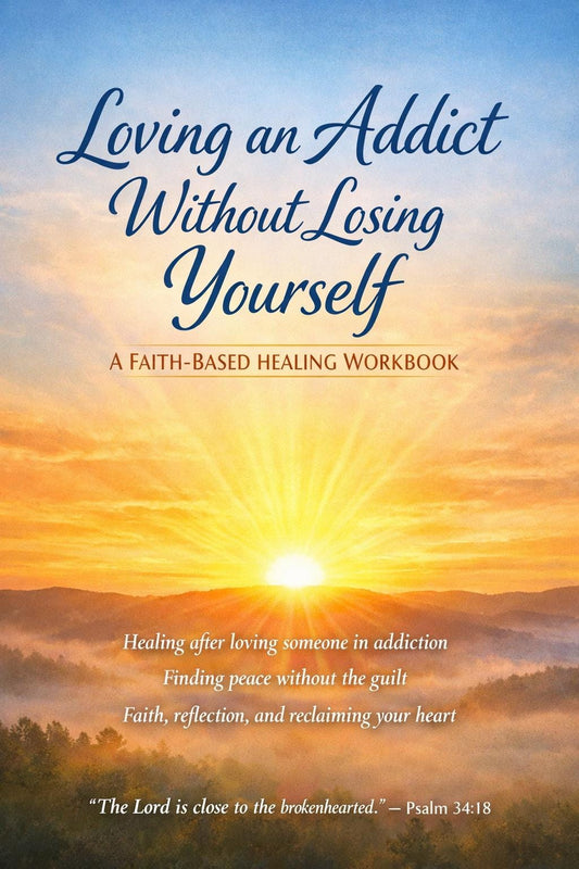 Faith-Based Healing Workbook for Loving an Addict | Recovery, Reflection, Boundaries