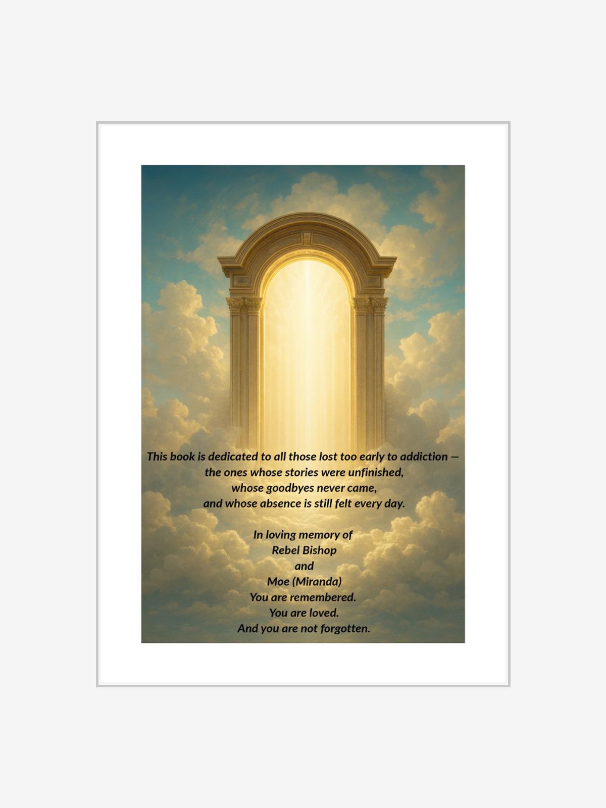 Grief and Addiction Healing Workbook | Recovery Reflection Journal Without Goodbye