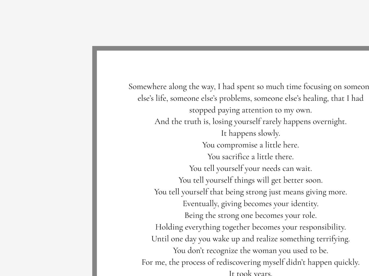 Healing After Losing Yourself in Survival | Women's Healing Workbook | Trauma Recovery Journal