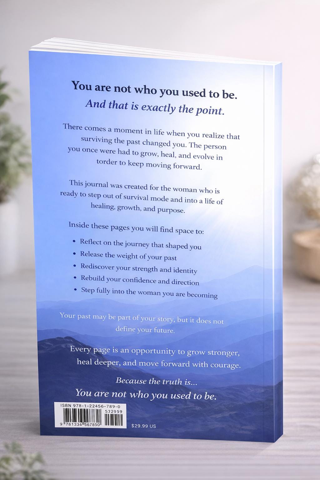 Recovery Workbook – Personal Growth, Self Reflection Journal (Digital PDF)