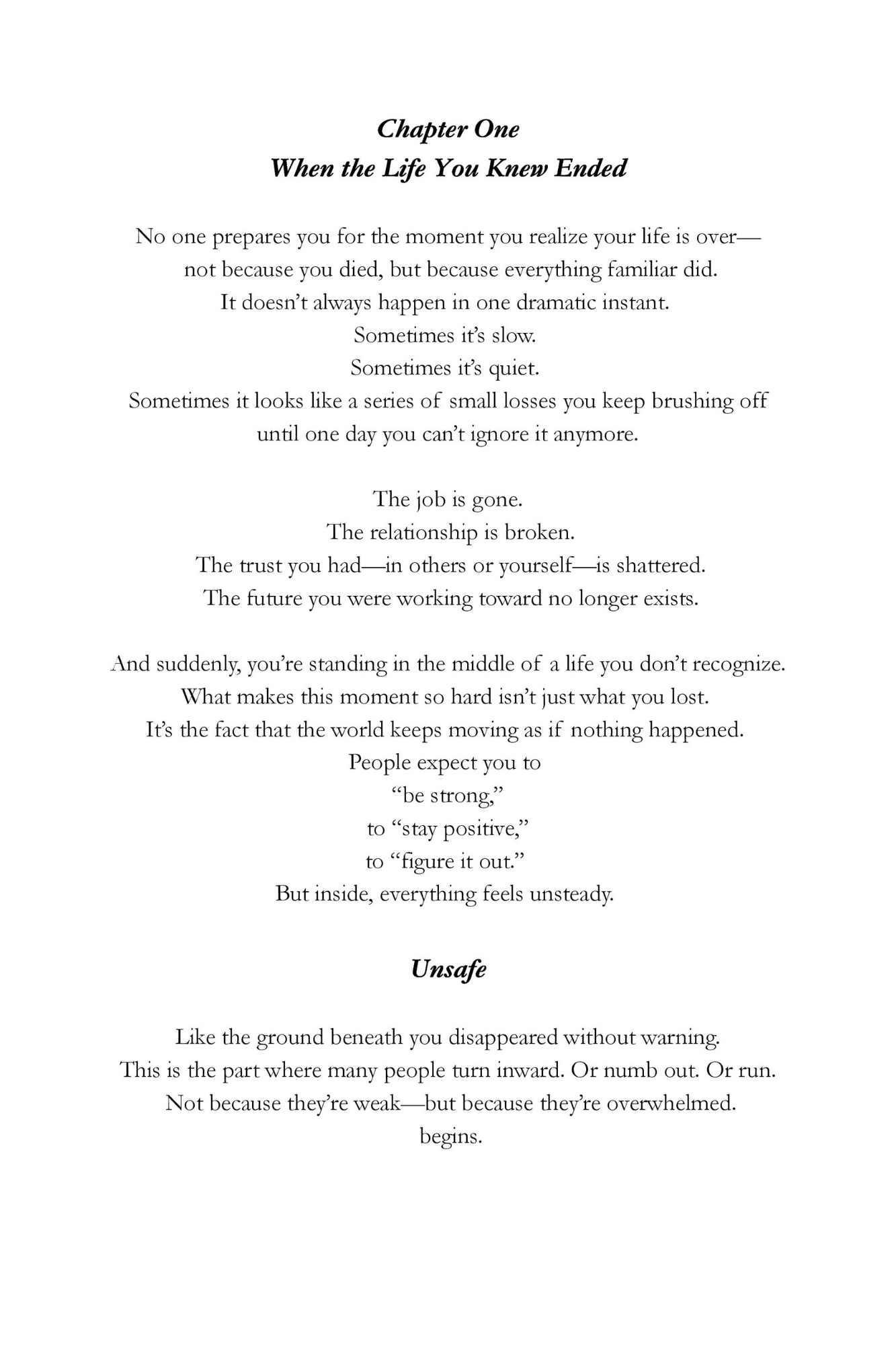 The “Starting Over” Bundle